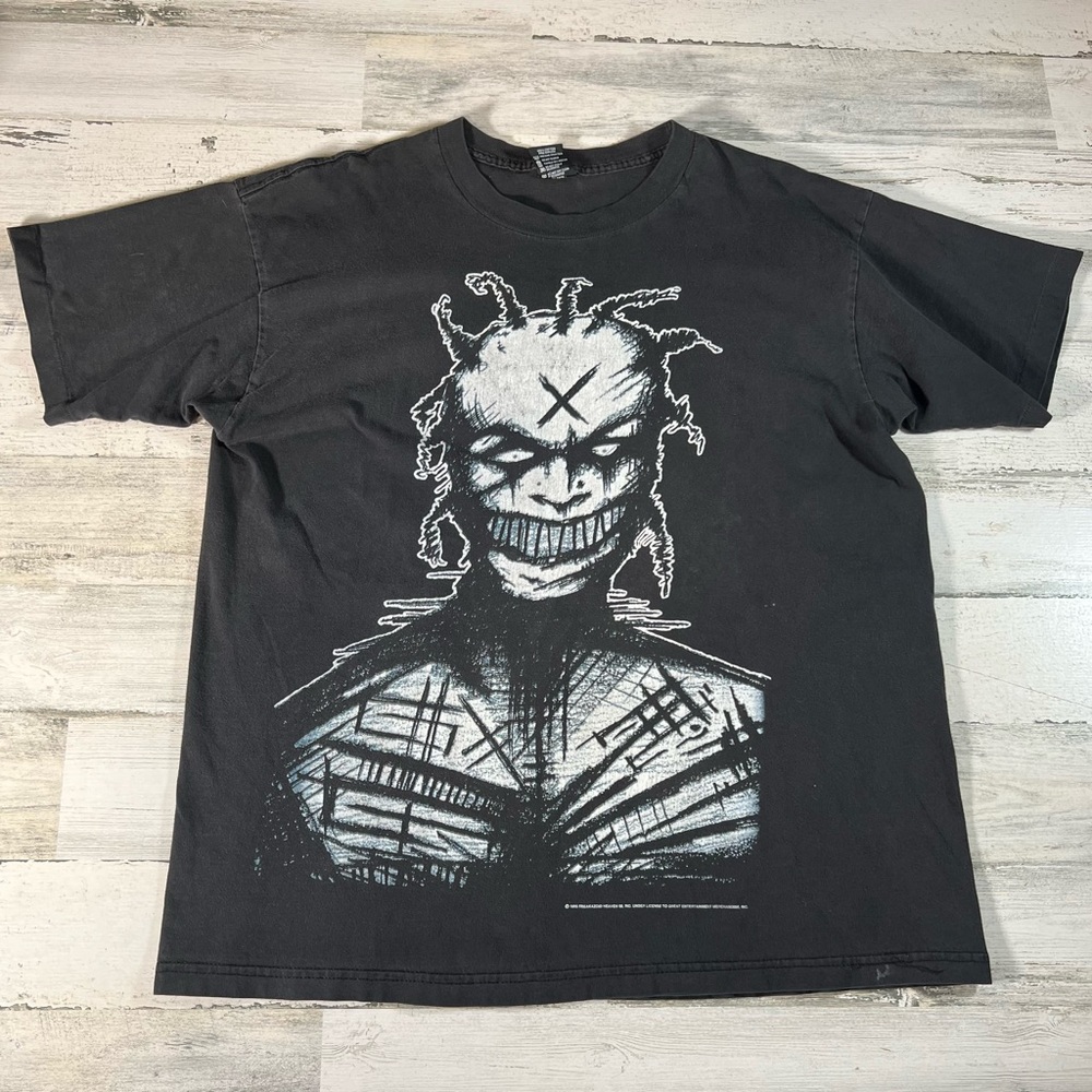 Vintage 1995 White Zombie Astro Freak Freakazoid Black Band T-Shirt Size XL